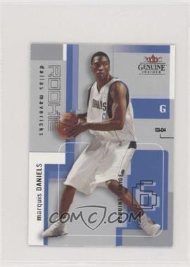 2003-04 Fleer Genuine Insider - [Base] - Reflections #133 - Marquis Daniels /148