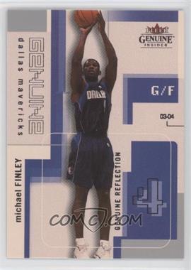 2003-04 Fleer Genuine Insider - [Base] - Reflections #89 - Michael Finley /99