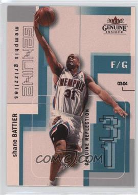 2003-04 Fleer Genuine Insider - [Base] - Reflections #97 - Shane Battier /99