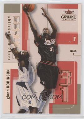 2003-04 Fleer Genuine Insider - [Base] #99 - Glenn Robinson