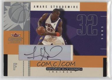 2003-04 Fleer Genuine Insider - Genuine Autograph Insider #GAI-AS - Amar'e Stoudemire