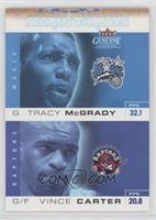 Tracy McGrady, Vince Carter