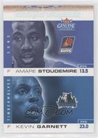 Amare Stoudemire, Kevin Garnett