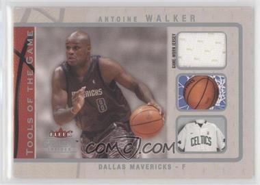 2003-04 Fleer Genuine Insider - Tools of the Game - Jerseys #TG-AW - Antoine Walker /199