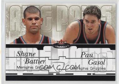 2003-04 Fleer Mystique - Awe Pairs - Gold #1 AP - Shane Battier, Pau Gasol /28