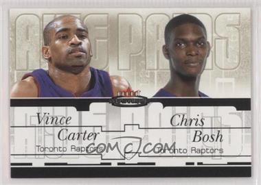 2003-04 Fleer Mystique - Awe Pairs - Gold #19 AP - Vince Carter, Chris Bosh /24