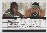 Marcus Banks, Paul Pierce #/44