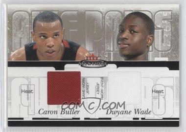 2003-04 Fleer Mystique - Awe Pairs Dual Jerseys - Parallel 250 #AP-CB/DW - Caron Butler, Dwyane Wade /250