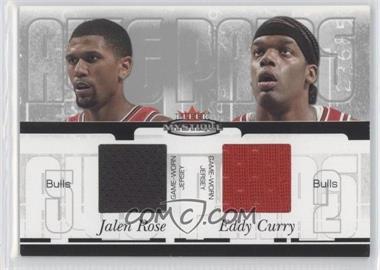 2003-04 Fleer Mystique - Awe Pairs Dual Jerseys #AP-JR/EC - Jalen Rose, Eddy Curry /350