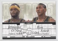 Jermaine O'Neal, Ron Artest #/500