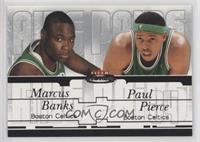 Marcus Banks, Paul Pierce #/500