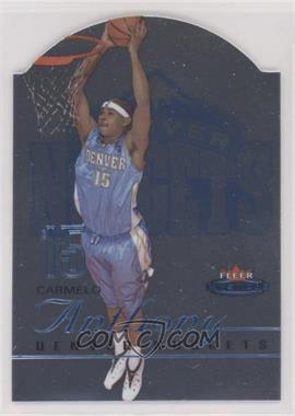 2003-04 Fleer Mystique - [Base] - Die-Cut Rookies Missing Serial Number #108 - Carmelo Anthony [EX to NM]