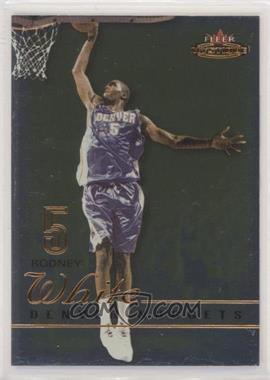 2003-04 Fleer Mystique - [Base] - Gold #61 - Rodney White /150