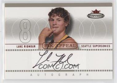 2003-04 Fleer Mystique - Ink Appeal #IA-LR - Luke Ridnour /100