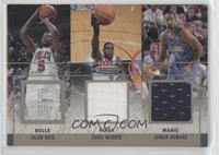 Jalen Rose, Chris Webber, Juwan Howard #/250