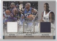 Vince Carter, Jerry Stackhouse, Antawn Jamison #/250