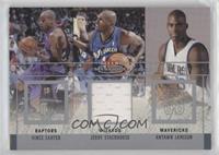 Vince Carter, Jerry Stackhouse, Antawn Jamison #/300