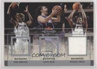 Dirk Nowitzki, Steve Nash, Michael Finley #/300