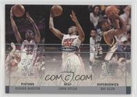 Richard Hamilton, Caron Butler, Ray Allen #/500