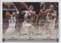 Kenyon Martin, Jason Kidd, Richard Jefferson [EX to NM] #/500