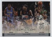 Tracy McGrady, Allen Iverson, Paul Pierce #/500