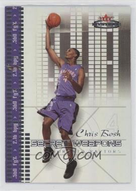 2003-04 Fleer Mystique - Secret Weapons #7 SW - Chris Bosh /500