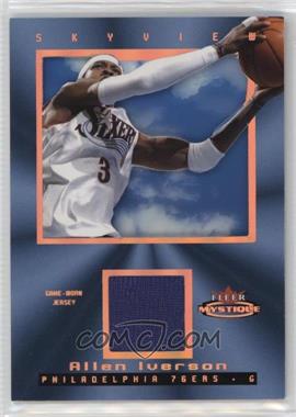 2003-04 Fleer Mystique - Skyview Jerseys - Parallel 150 #SV-AI - Allen Iverson /150 [EX to NM]