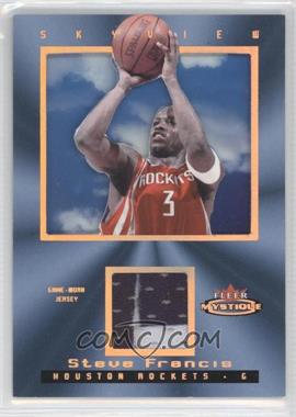 2003-04 Fleer Mystique - Skyview Jerseys - Parallel 150 #SV-SF - Steve Francis /150