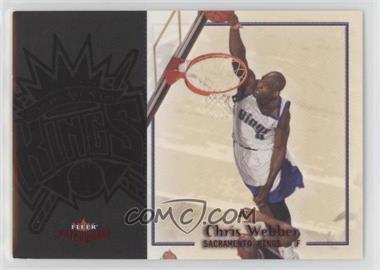 2003-04 Fleer Patchworks - [Base] - Ruby #75 - Chris Webber /50