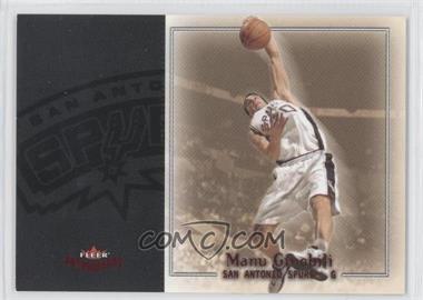 2003-04 Fleer Patchworks - [Base] - Ruby #77 - Manu Ginobili /50