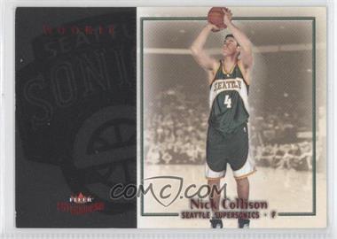 2003-04 Fleer Patchworks - [Base] - Ruby #96 - Nick Collison /50