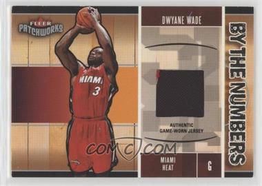 2003-04 Fleer Patchworks - By the Numbers - Jersey #BTN/DW - Dwyane Wade