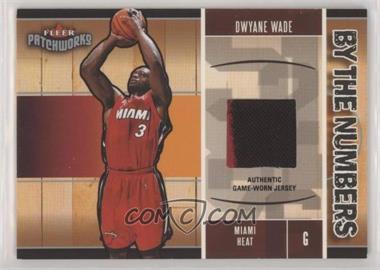 2003-04 Fleer Patchworks - By the Numbers - Jersey #BTN/DW - Dwyane Wade