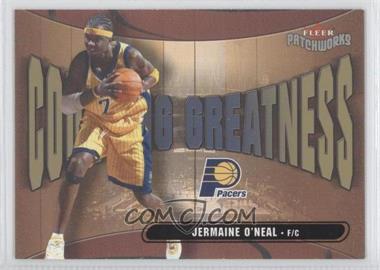 2003-04 Fleer Patchworks - Courting Greatness #17 CG - Jermaine O'Neal