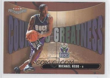 2003-04 Fleer Patchworks - Courting Greatness #22 CG - Michael Redd