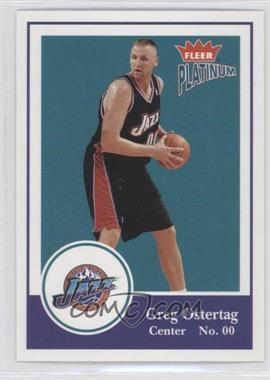 2003-04 Fleer Platinum - [Base] #49 - Greg Ostertag