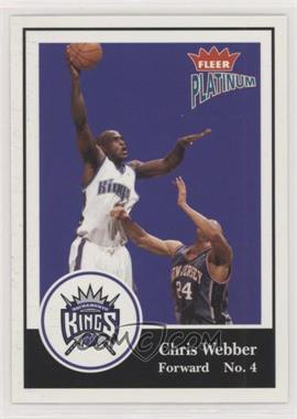 2003-04 Fleer Platinum - [Base] #57 - Chris Webber