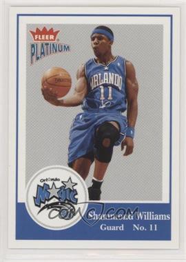 2003-04 Fleer Platinum - [Base] #77 - Shammond Williams