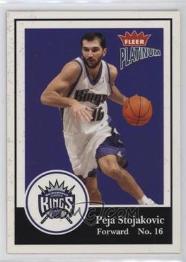 2003-04 Fleer Platinum - [Base] #94 - Peja Stojakovic