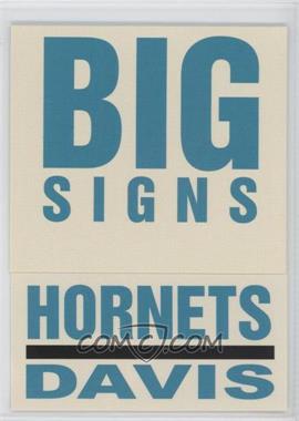 2003-04 Fleer Platinum - Big Signs #10 BS - Baron Davis