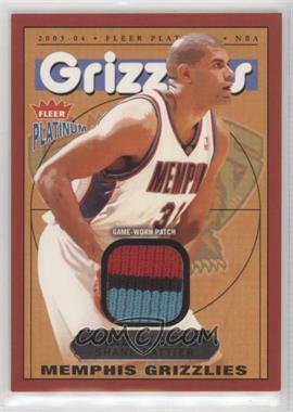 2003-04 Fleer Platinum - Name Plates #NP/SB - Shane Battier /715