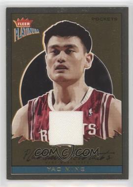 2003-04 Fleer Platinum - Platinum Portraits - Memorabilia #PP/YM - Yao Ming