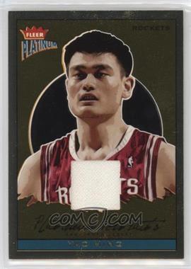 2003-04 Fleer Platinum - Platinum Portraits - Memorabilia #PP/YM - Yao Ming