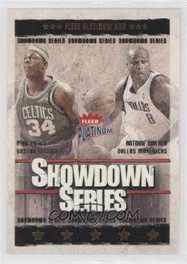 2003-04 Fleer Platinum - Showdown Series #4 SS - Paul Pierce, Antoine Walker