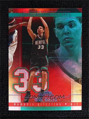 2003-04 Fleer Showcase - [Base] - Masterpiece Collection #63 - Mike Miller /1