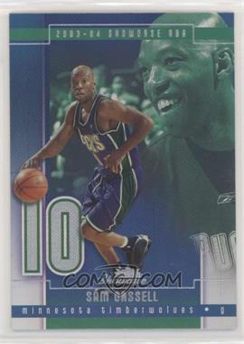 2003-04 Fleer Showcase - [Base] #37 - Sam Cassell