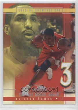 2003-04 Fleer Showcase - [Base] #4 - Shareef Abdur-Rahim