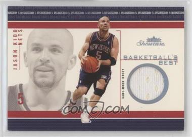 2003-04 Fleer Showcase - Basketball's Best - Memorabilia #BB-JK - Jason Kidd