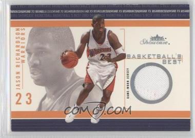 2003-04 Fleer Showcase - Basketball's Best - Memorabilia #BB-JR - Jason Richardson