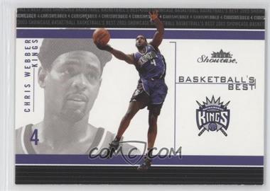 2003-04 Fleer Showcase - Basketball's Best #8 BB - Chris Webber